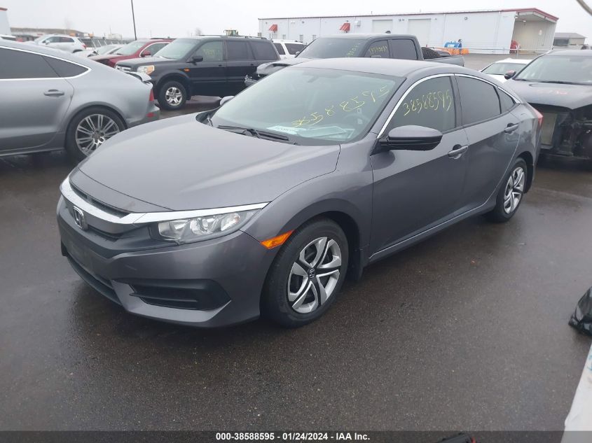2018 HONDA CIVIC LX - 19XFC2F50JE031855
