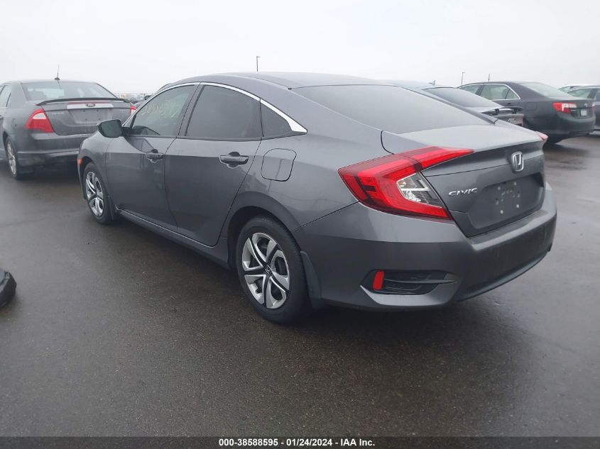 2018 HONDA CIVIC LX - 19XFC2F50JE031855
