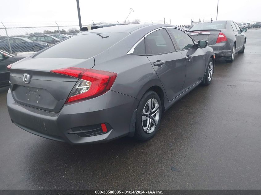 2018 HONDA CIVIC LX - 19XFC2F50JE031855