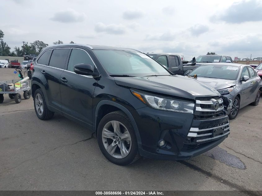 2019 TOYOTA HIGHLANDER LIMITED - 5TDYZRFH9KS339737