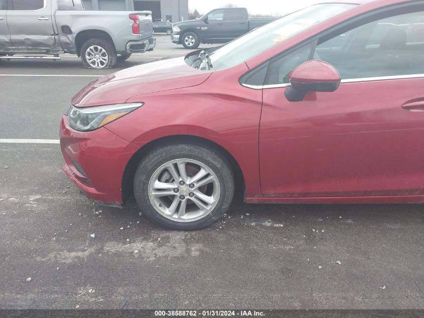 2018 CHEVROLET CRUZE LT AUTO - 1G1BE5SM2J7116695