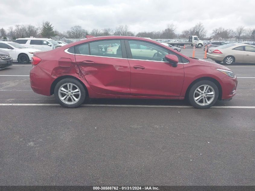 2018 CHEVROLET CRUZE LT AUTO - 1G1BE5SM2J7116695