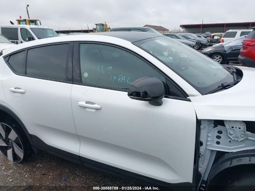 2023 VOLVO C40 RECHARGE PURE ELECTRIC TWIN ULTIMATE - YV4ED3GMXP2050968