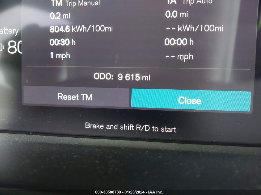 2023 VOLVO C40 RECHARGE PURE ELECTRIC TWIN ULTIMATE - YV4ED3GMXP2050968