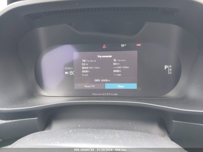 2023 VOLVO C40 RECHARGE PURE ELECTRIC TWIN ULTIMATE - YV4ED3GMXP2050968