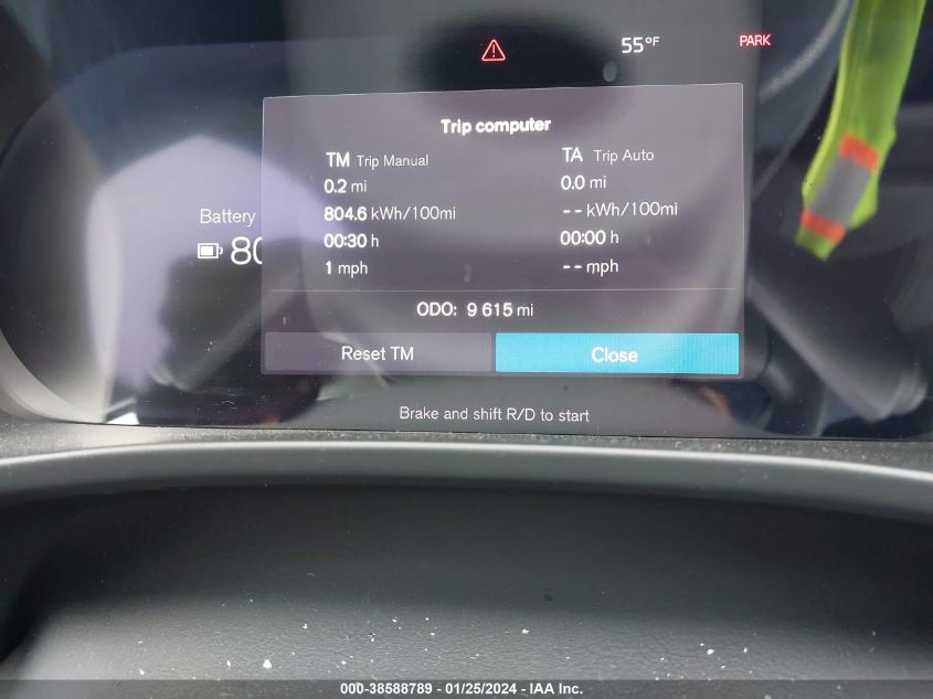 2023 VOLVO C40 RECHARGE PURE ELECTRIC TWIN ULTIMATE - YV4ED3GMXP2050968