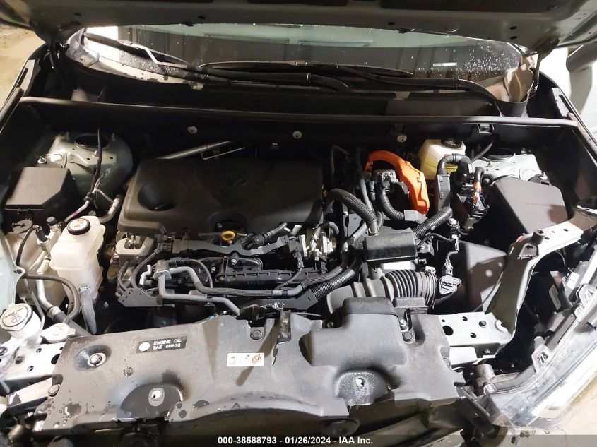 2022 TOYOTA RAV4 XLE PREMIUM HYBRID - 4T3B6RFV3NU097485