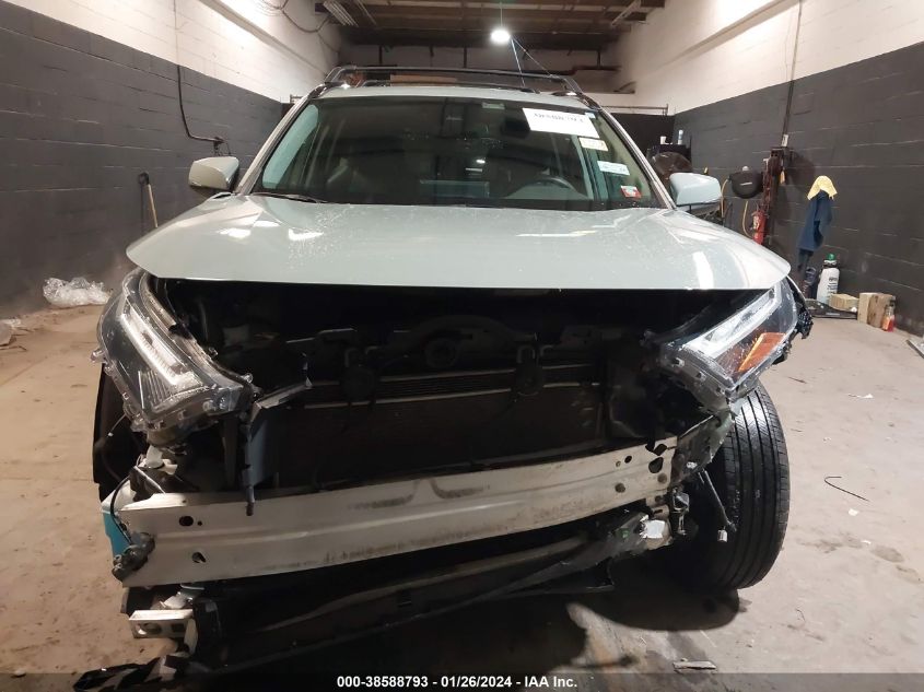 2022 TOYOTA RAV4 XLE PREMIUM HYBRID - 4T3B6RFV3NU097485