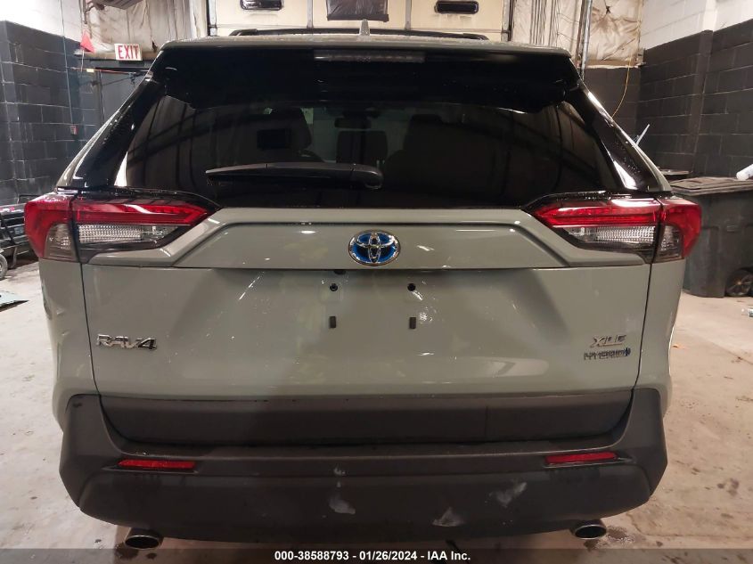 2022 TOYOTA RAV4 XLE PREMIUM HYBRID - 4T3B6RFV3NU097485