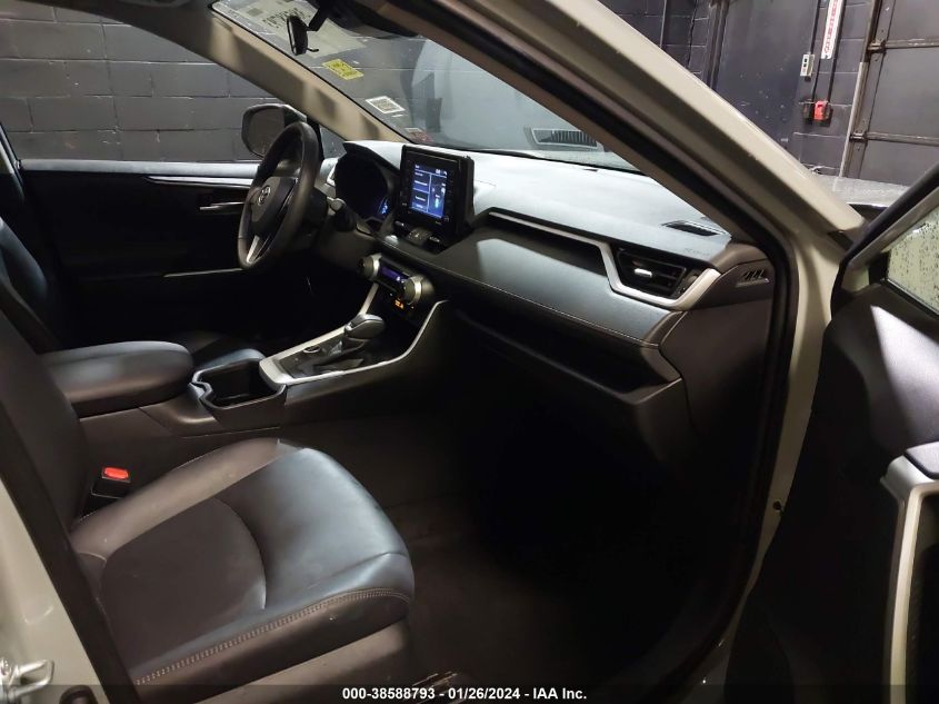 2022 TOYOTA RAV4 XLE PREMIUM HYBRID - 4T3B6RFV3NU097485