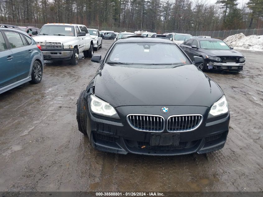 2014 BMW 640I GRAN COUPE XDRIVE - WBA6B8C55ED452419