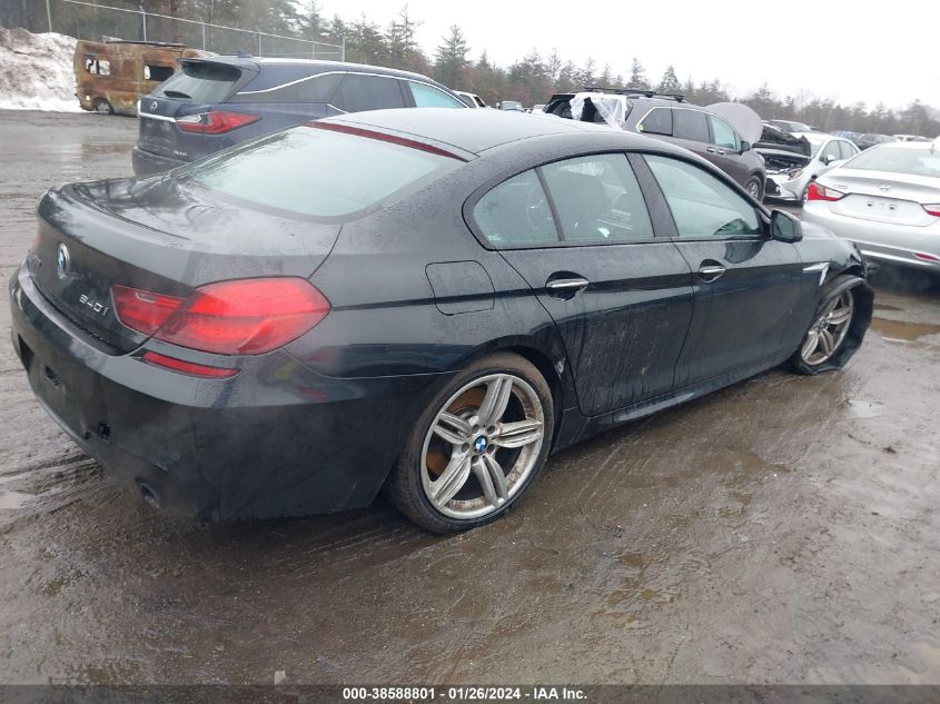 2014 BMW 640I GRAN COUPE XDRIVE - WBA6B8C55ED452419