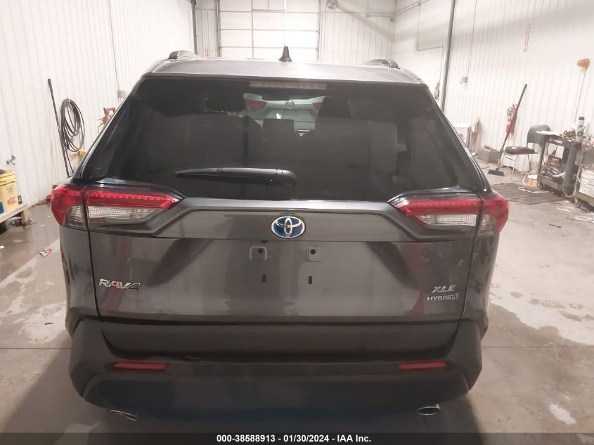 2020 TOYOTA RAV4 XLE HYBRID - 4T3R6RFV0LU002456