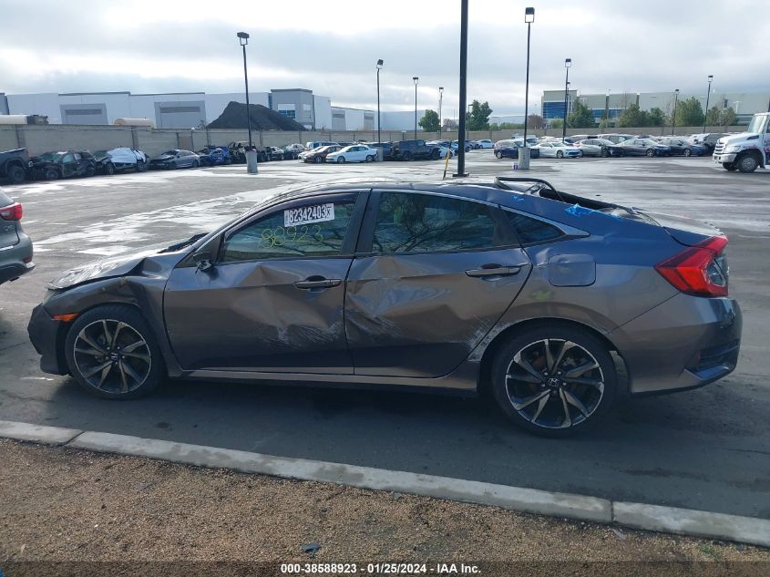 2019 HONDA CIVIC SPORT - 2HGFC2F83KH530571