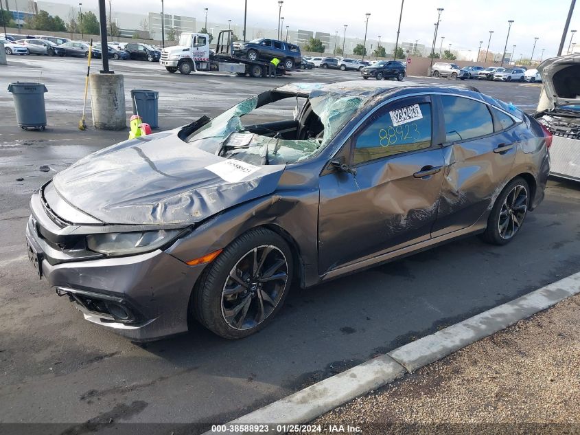 2019 HONDA CIVIC SPORT - 2HGFC2F83KH530571