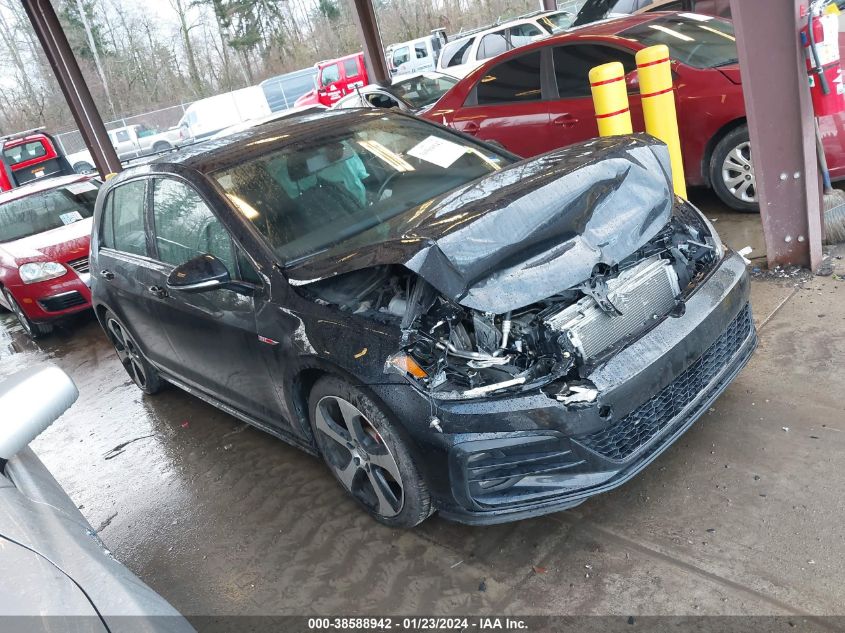 3VW547AU5JM252536 VOLKSWAGEN GOLF GTI S/SE/AUTOBAHN 2018