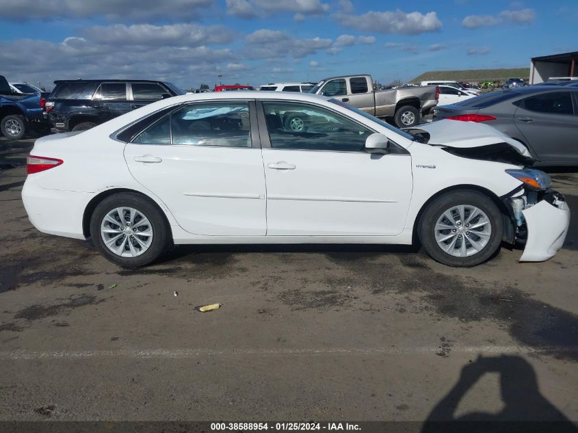 2015 TOYOTA CAMRY HYBRID LE - 4T1BD1FK5FU145298