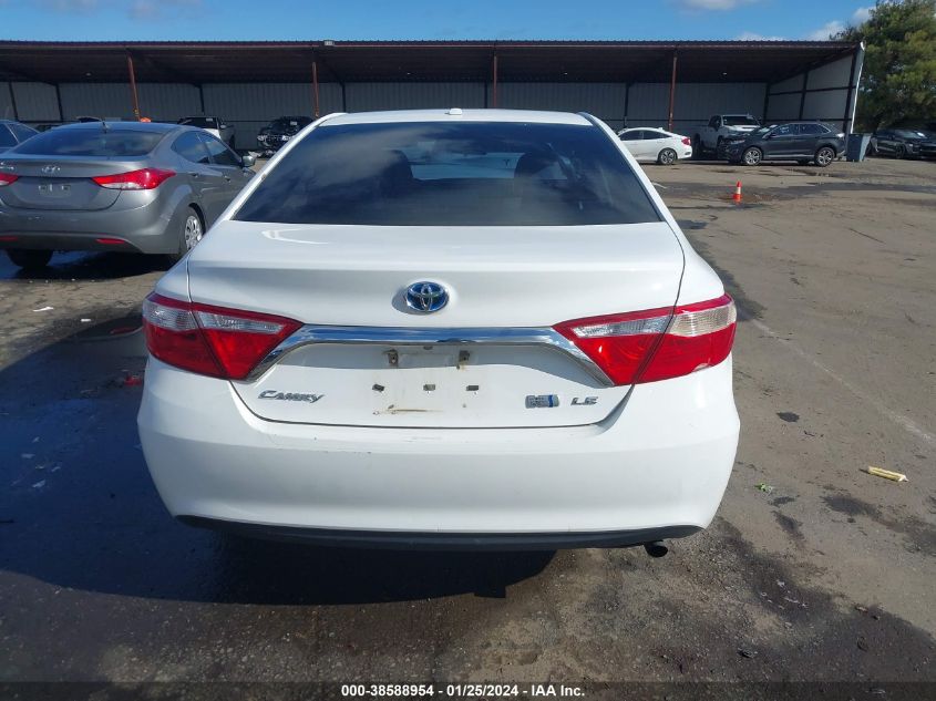 2015 TOYOTA CAMRY HYBRID LE - 4T1BD1FK5FU145298