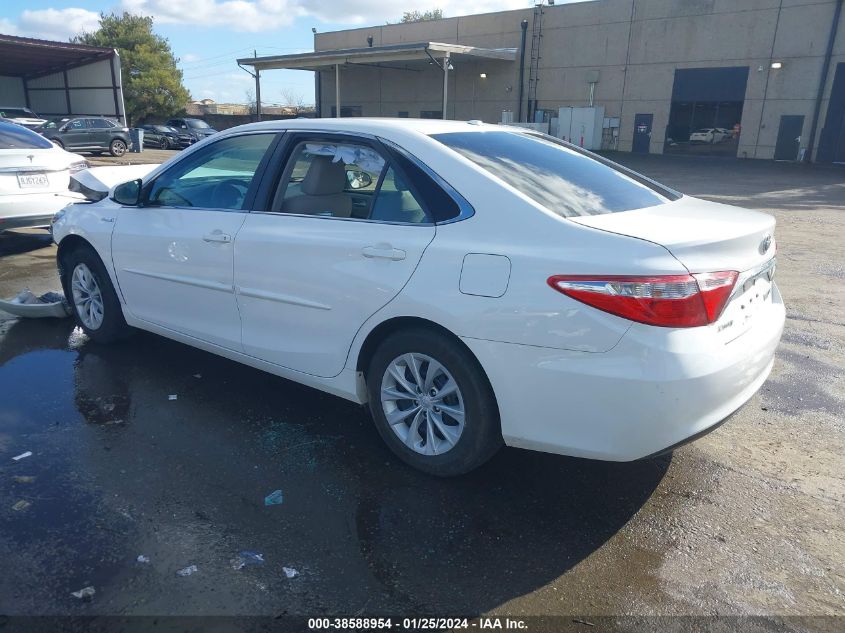 2015 TOYOTA CAMRY HYBRID LE - 4T1BD1FK5FU145298
