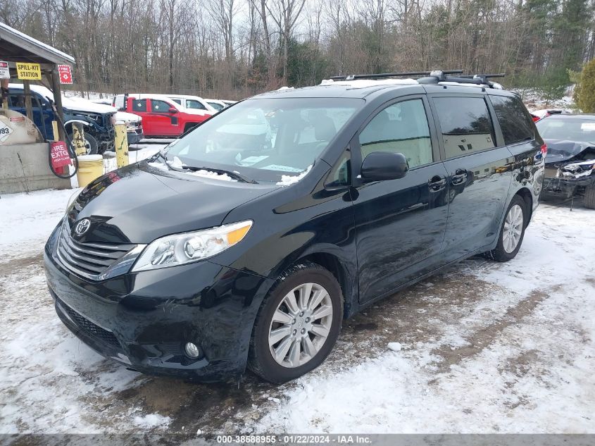 5TDDK3DC6BS023235 2011 TOYOTA SIENNA, photo no. 2