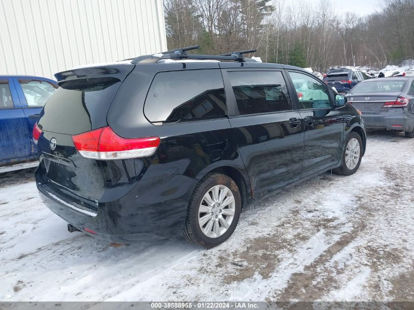 5TDDK3DC6BS023235 2011 TOYOTA SIENNA, photo no. 4