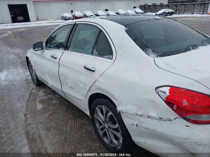 2016 MERCEDES-BENZ C 300 4MATIC/LUXURY 4MATIC/SPORT 4MATIC - 55SWF4KBXGU152893