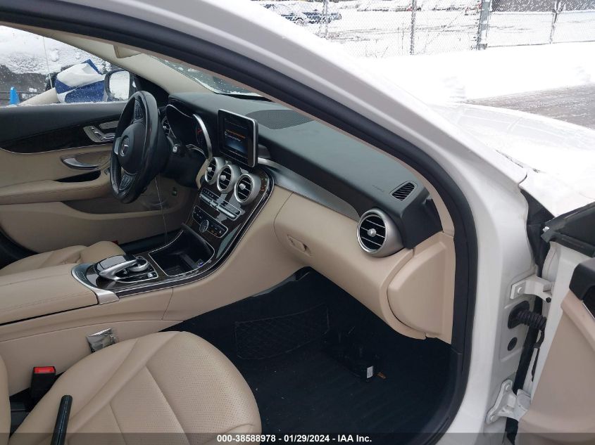 2016 MERCEDES-BENZ C 300 4MATIC/LUXURY 4MATIC/SPORT 4MATIC - 55SWF4KBXGU152893