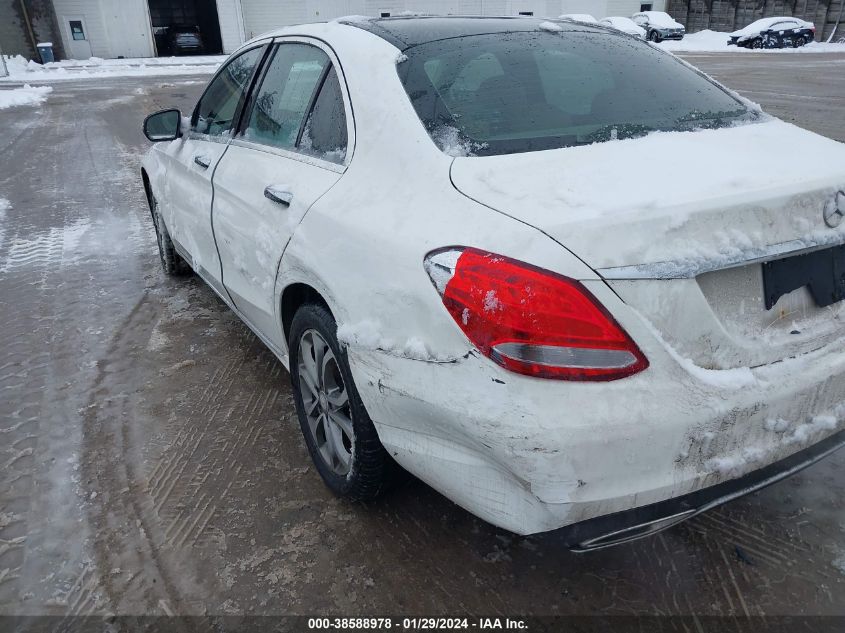 2016 MERCEDES-BENZ C 300 4MATIC/LUXURY 4MATIC/SPORT 4MATIC - 55SWF4KBXGU152893