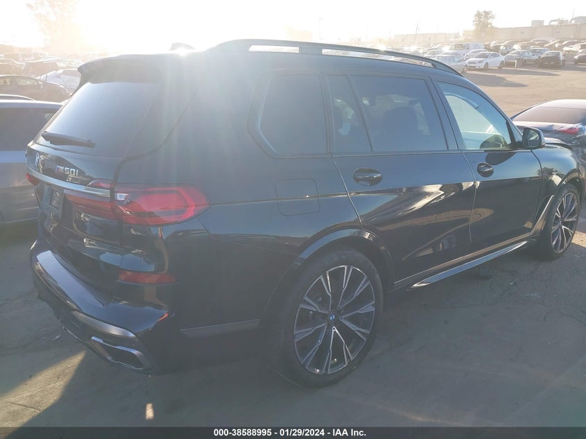 VIN 5UXCX6C04LLE35535 2020 BMW X7 M50I