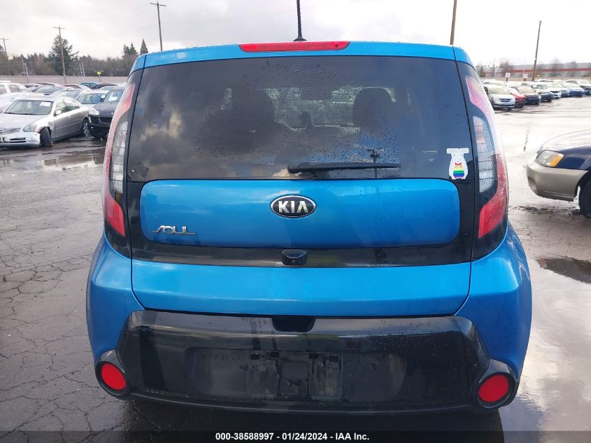 2016 KIA SOUL + - KNDJP3A55G7359907