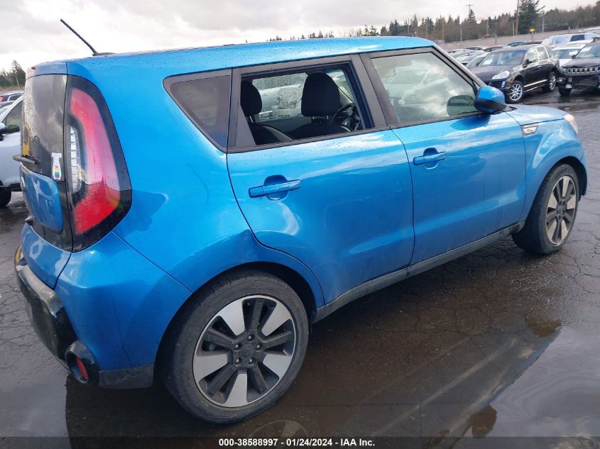 2016 KIA SOUL + - KNDJP3A55G7359907