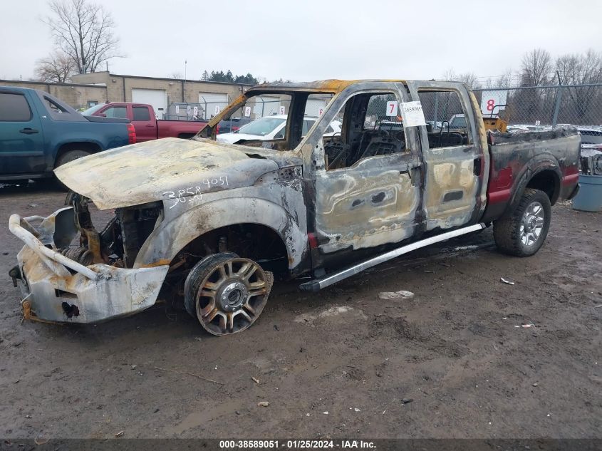 2015 FORD F-250 LARIAT - 1FT7W2BT2FEC75400