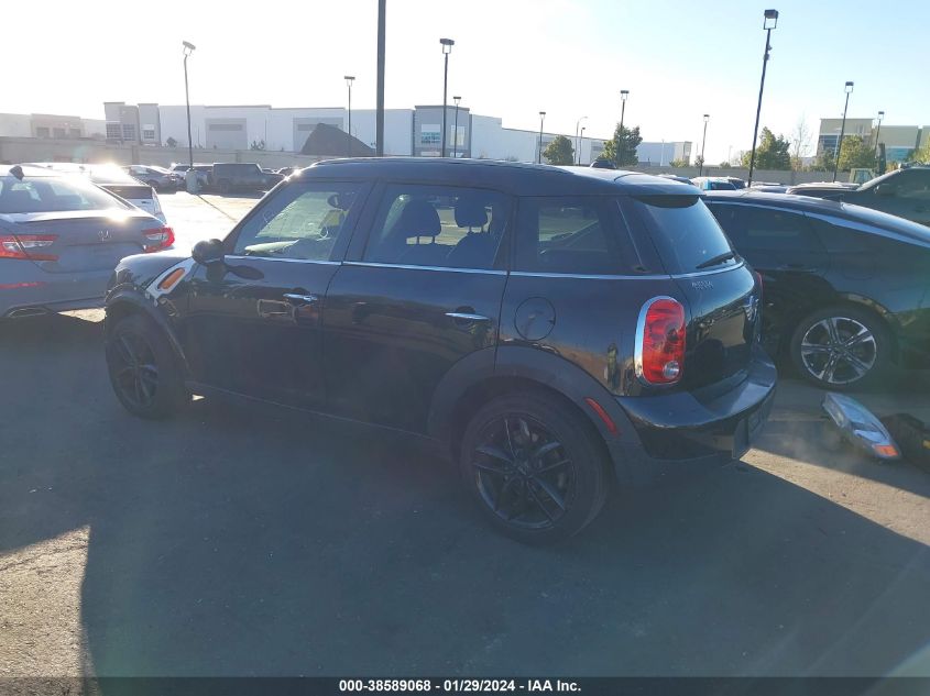 2013 MINI COUNTRYMAN COOPER - WMWZB3C55DWM08763