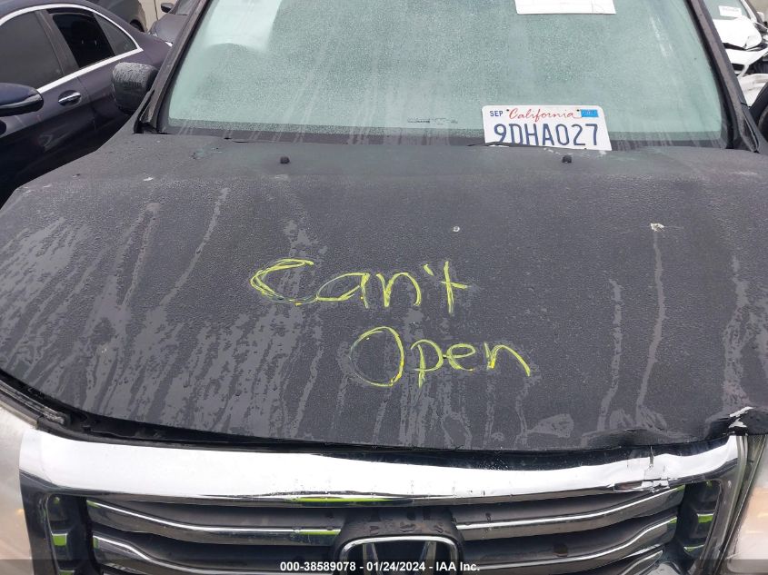 2015 HONDA PILOT TOURING - 5FNYF4H97FB023555