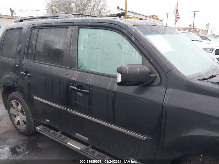 2015 HONDA PILOT TOURING - 5FNYF4H97FB023555