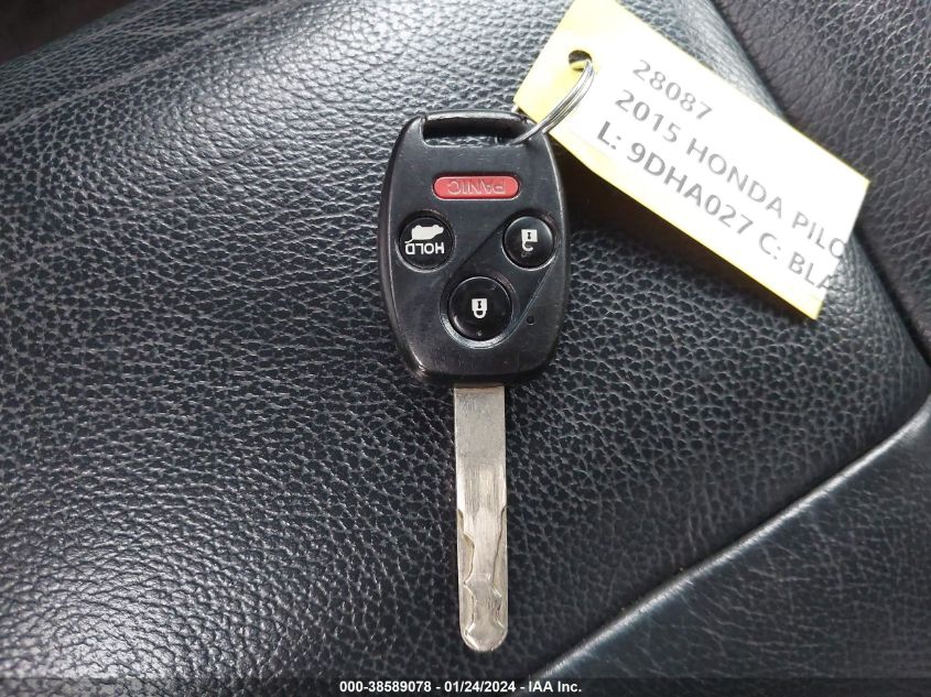 2015 HONDA PILOT TOURING - 5FNYF4H97FB023555