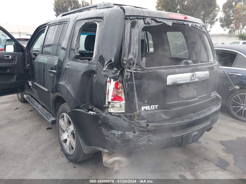 2015 HONDA PILOT TOURING - 5FNYF4H97FB023555