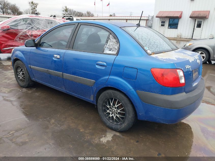 KNADE123X66091569 | 2006 KIA RIO