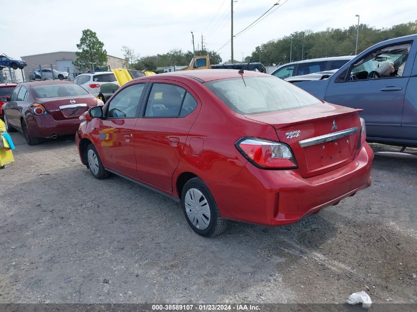 2023 MITSUBISHI MIRAGE G4 G4 ES/G4 LE/G4 BLACK EDIT - ML32FUFJ7PHF03573