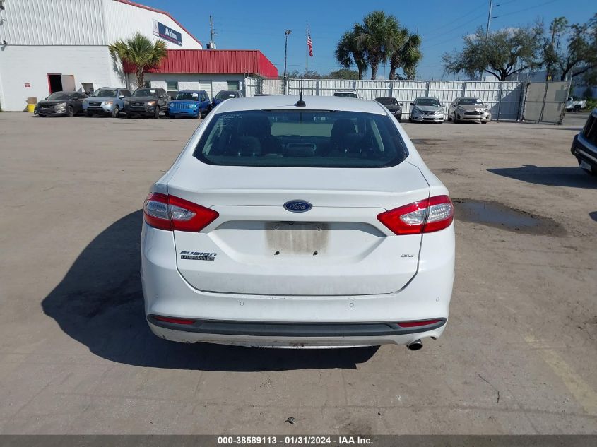 2016 FORD FUSION SE - 1FA6P0H78G5103306