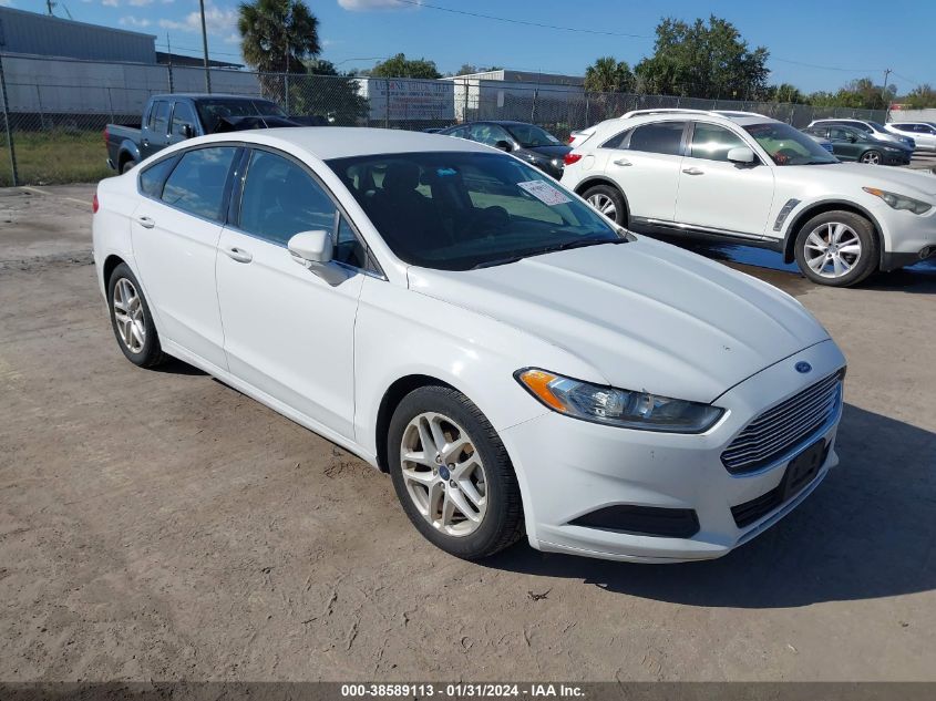 2016 FORD FUSION SE - 1FA6P0H78G5103306