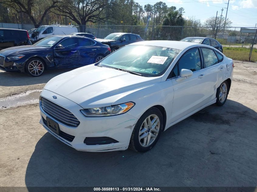 2016 FORD FUSION SE - 1FA6P0H78G5103306