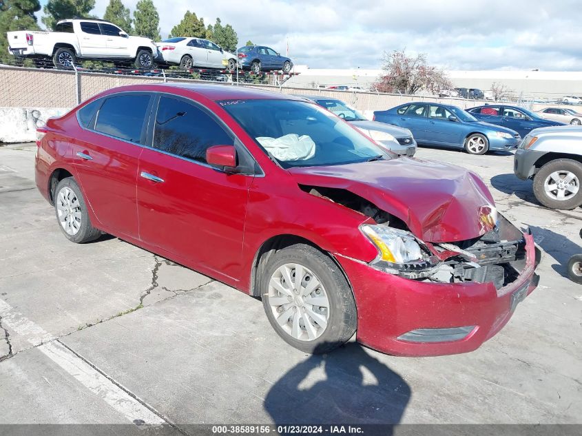 2015 NISSAN SENTRA SV - 3N1AB7APXFY233825