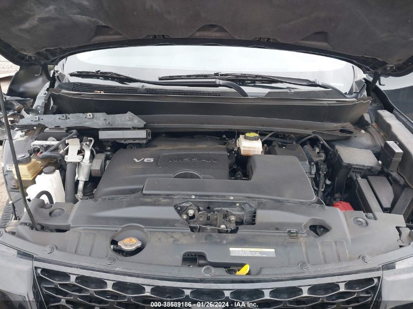 2019 NISSAN PATHFINDER S/SL/SV/PLATINUM - 5N1DR2MM1KC625391