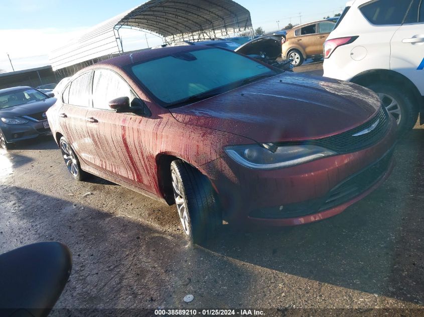 2015 CHRYSLER 200 S - 1C3CCCBG7FN639086