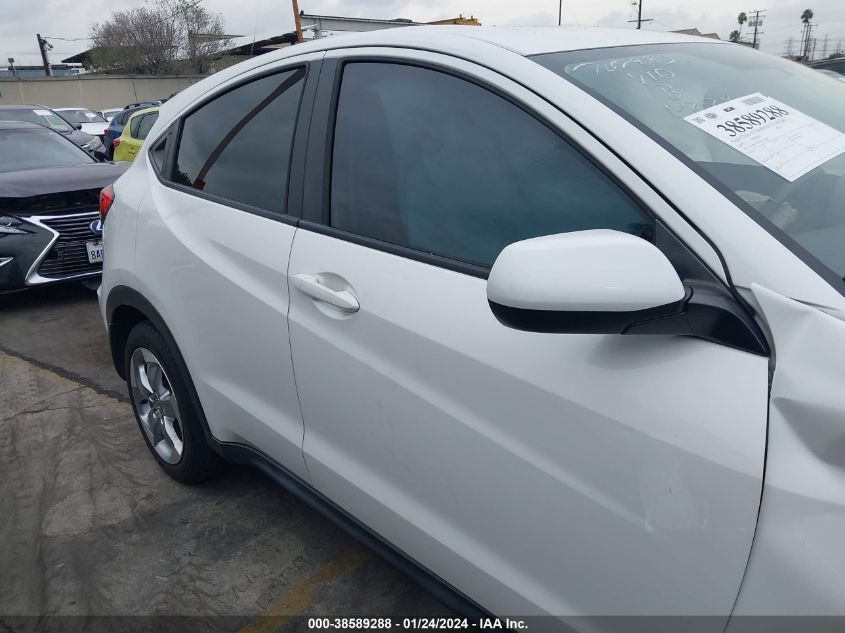 2019 HONDA HR-V LX - 3CZRU5H35KM701229