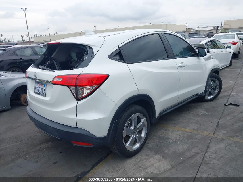 2019 HONDA HR-V LX - 3CZRU5H35KM701229
