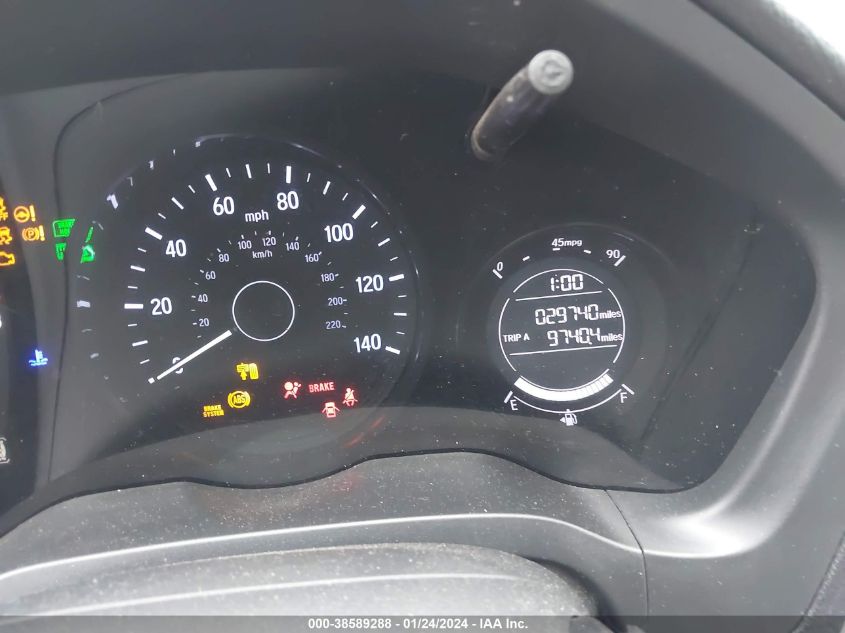 2019 HONDA HR-V LX - 3CZRU5H35KM701229