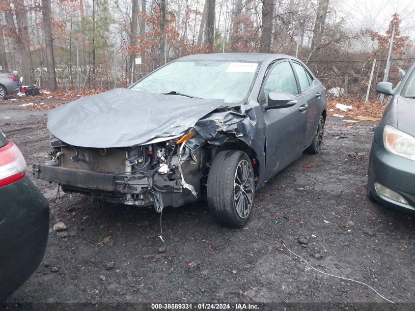 2014 TOYOTA COROLLA S PLUS - 2T1BURHE9EC226925