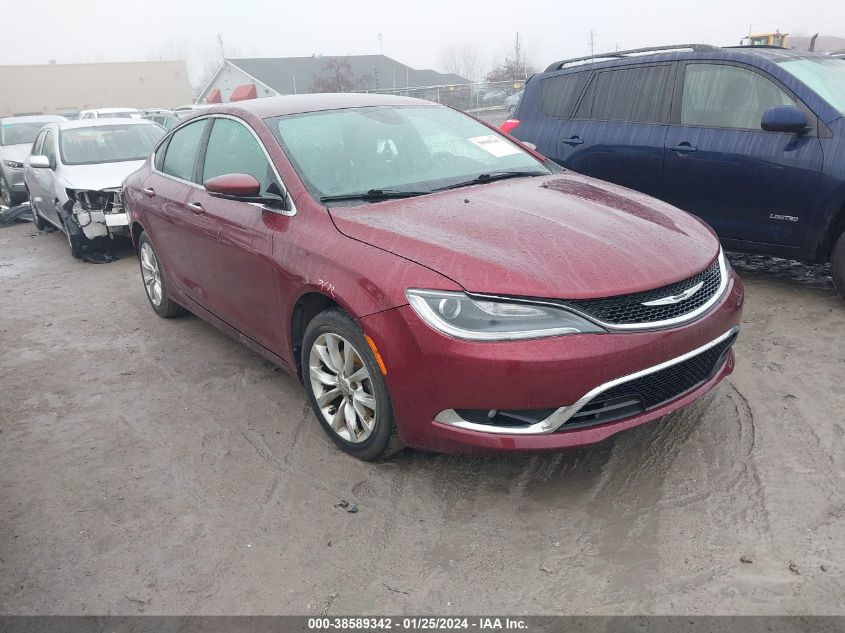 2015 CHRYSLER 200 C - 1C3CCCCB0FN548566